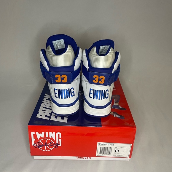13 Patrick Ewing 33 HITOP Knicks - Picture 3 of 5